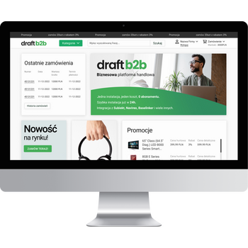 Panel klienta w systemie B2B – konto firmy, podgląd zamówień i warunków handlowych