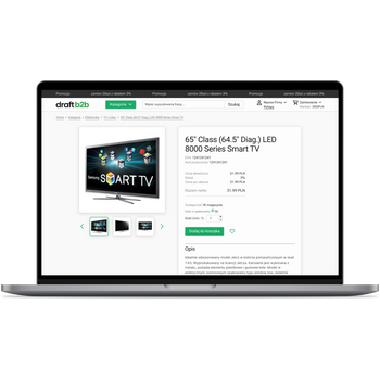 System B2B – lista produktów z indywidualnymi cenami i rabatami dla klienta hurtowego